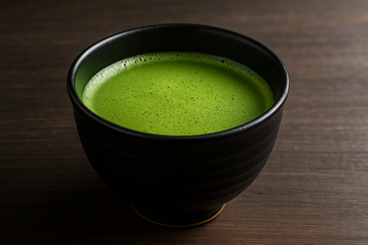 black matcha cup